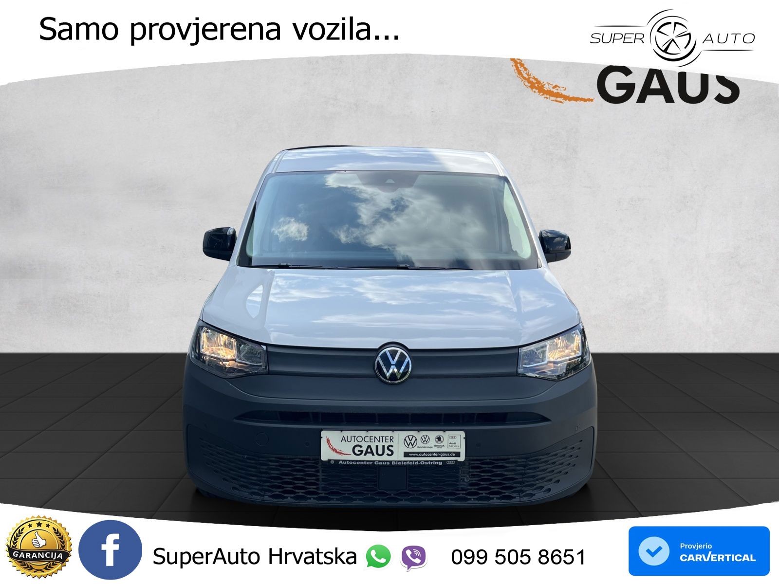 Volkswagen Caddy Cargo Maxi 2,0 TDI 6-Gang Radst. 2.970 mm 102 KS
