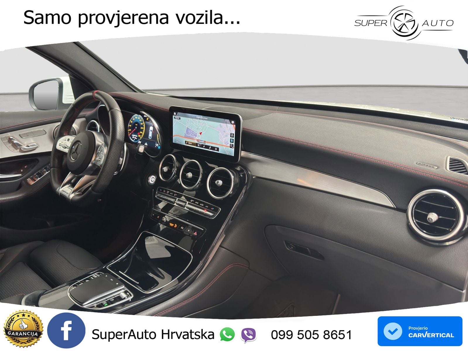 Mercedes GLC Coupe AMG 43 V6 (390 KS) 4MATIC TCT ZRAČNI+ACC+GR SJED+360