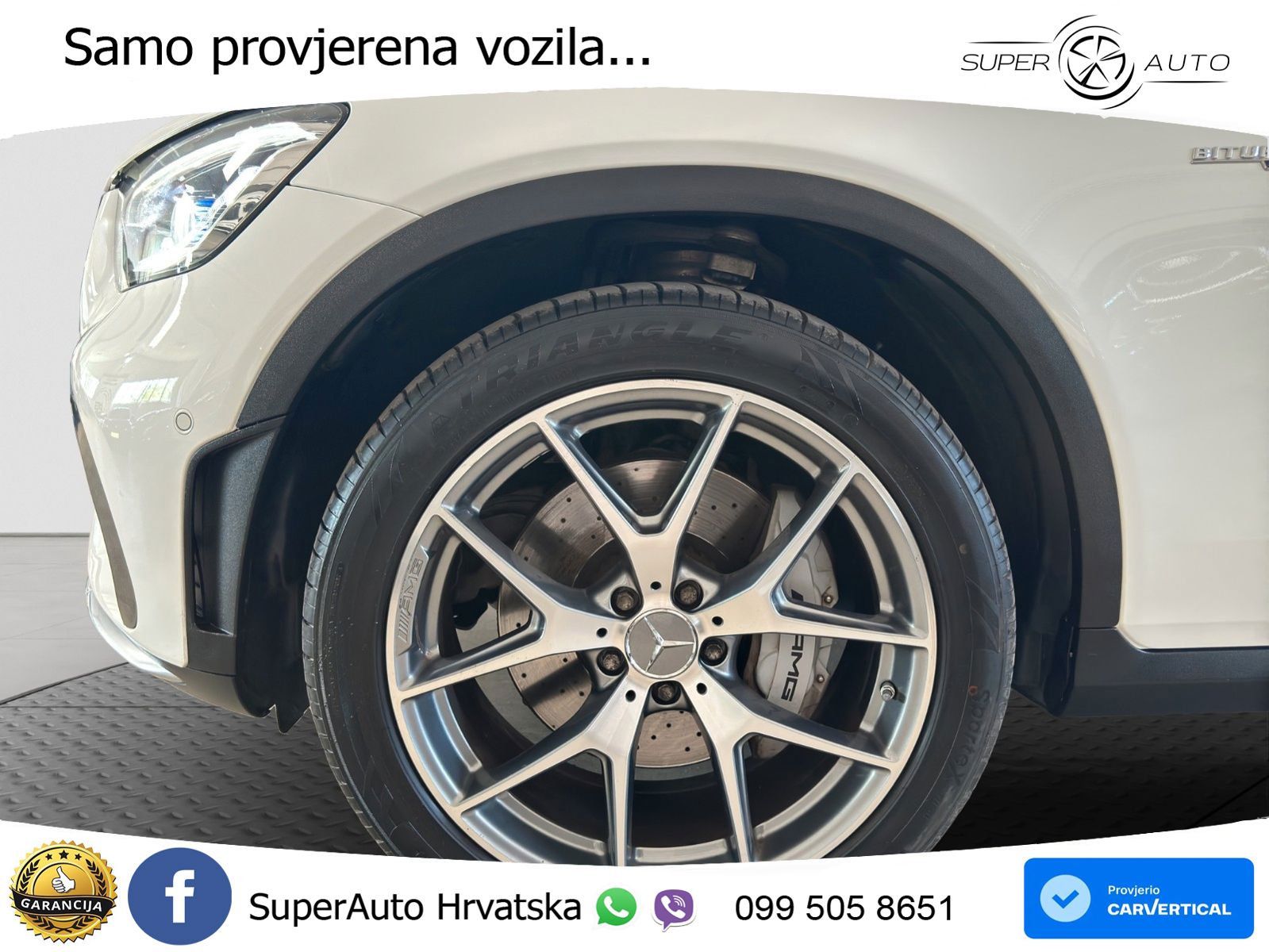 Mercedes GLC Coupe AMG 43 V6 (390 KS) 4MATIC TCT ZRAČNI+ACC+GR SJED+360