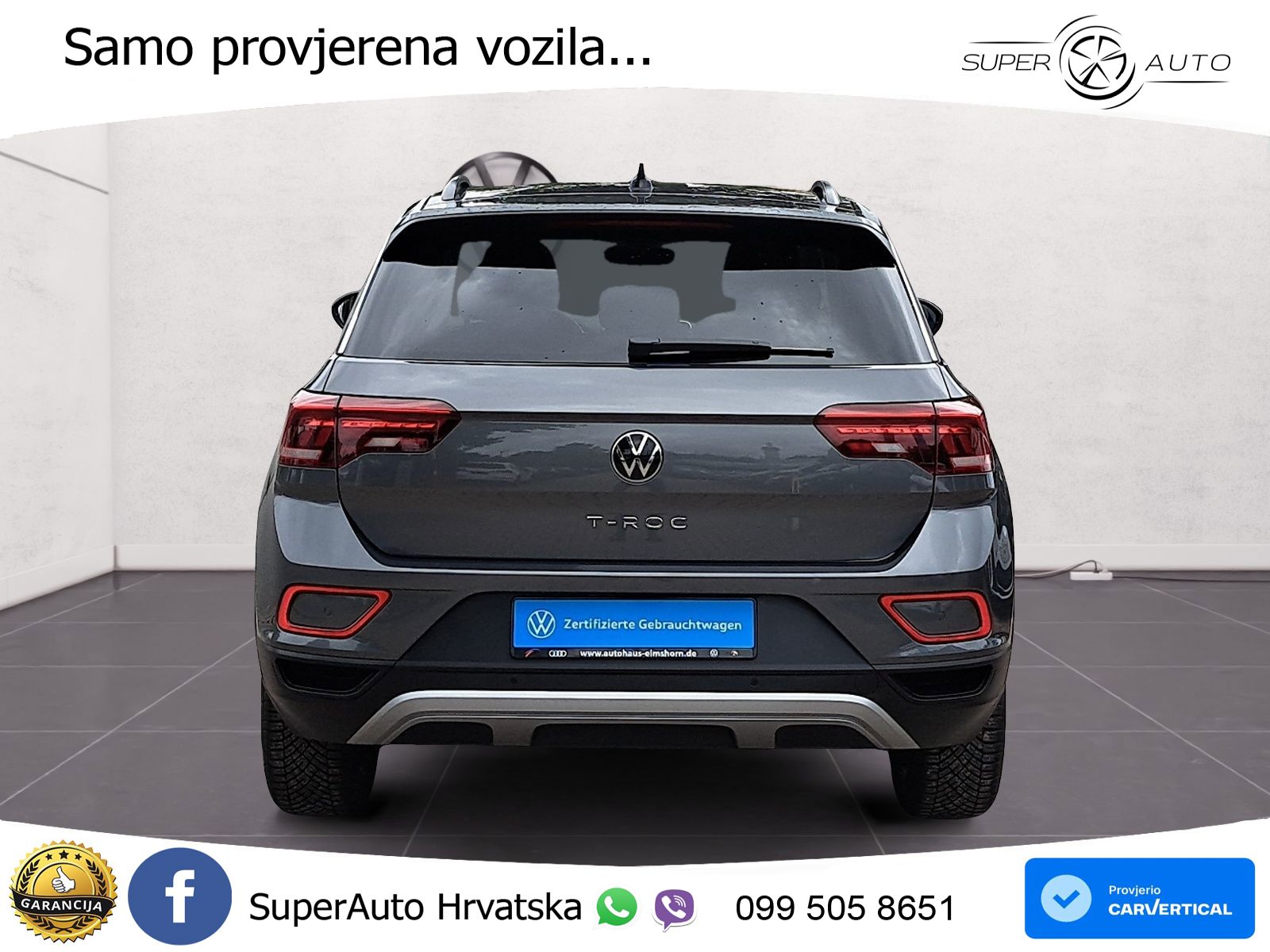 Volkswagen T-Roc I 1.5 TSI (150 KS) DSG LED+GR SJED+ACC