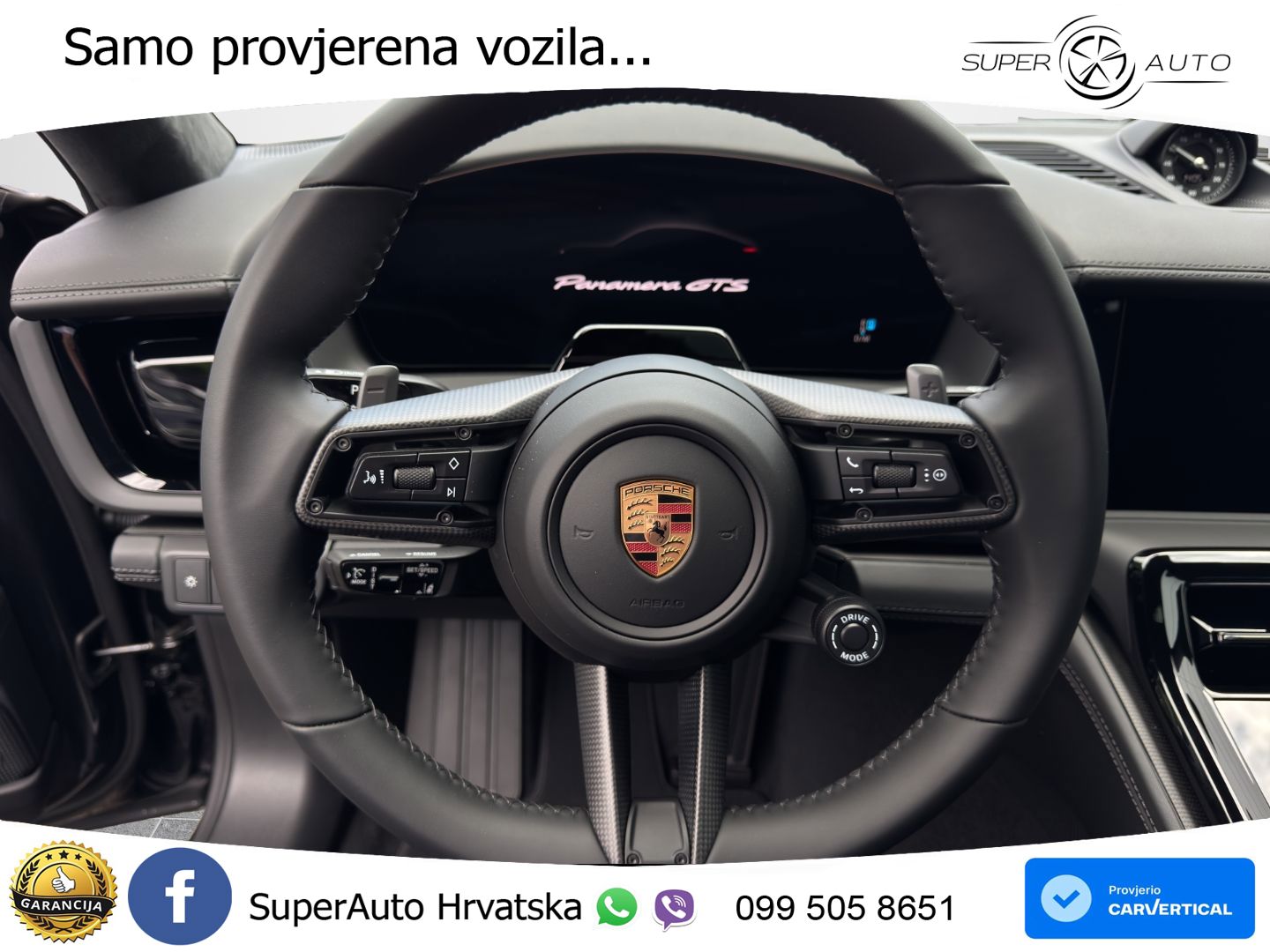 Porsche Panamera GTS 4.0 V8 (500 KS) PDK ZRAČNI+ACC+GR SJED+KAM+PANO