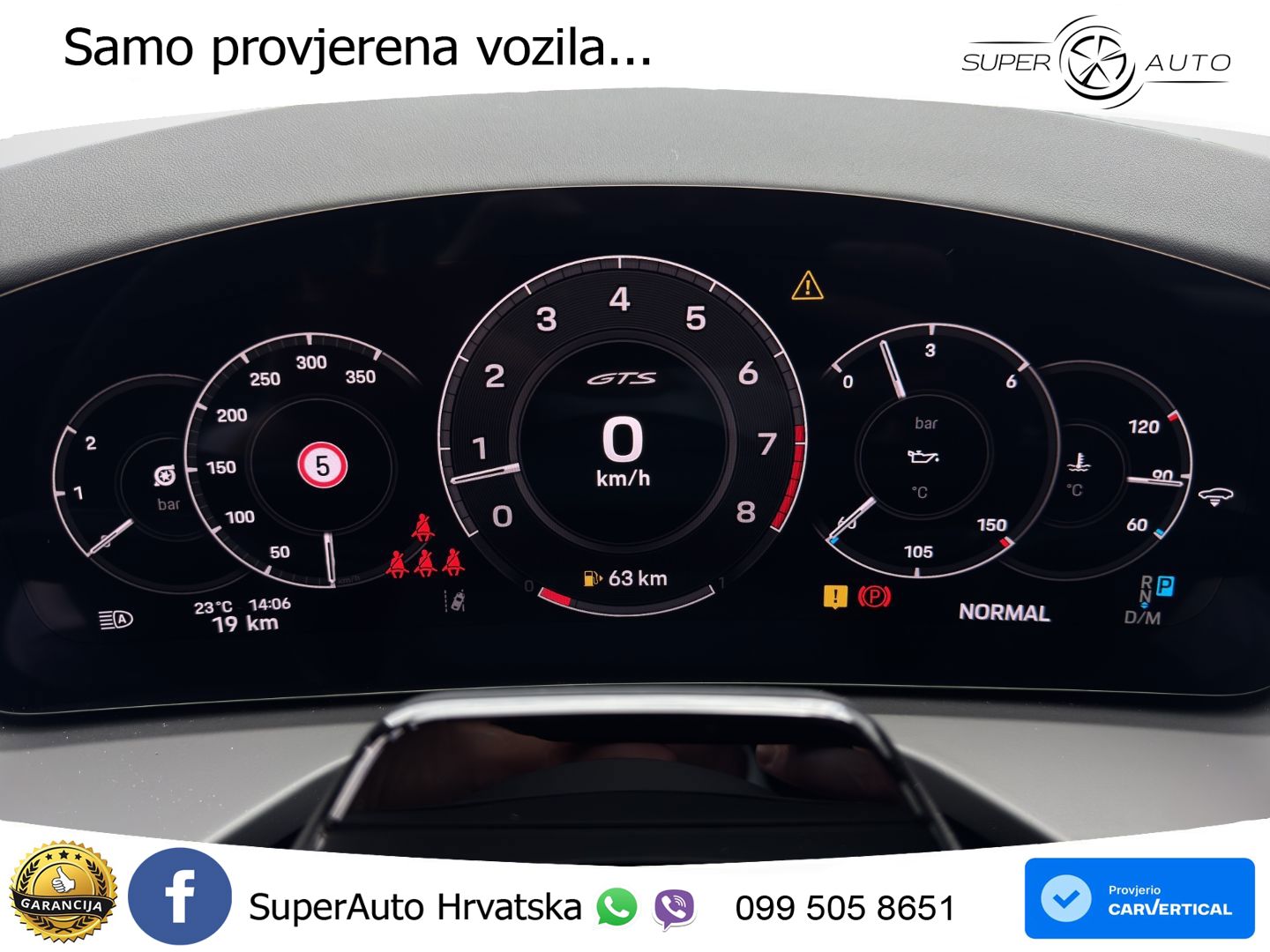 Porsche Panamera GTS 4.0 V8 (500 KS) PDK ZRAČNI+ACC+GR SJED+KAM+PANO