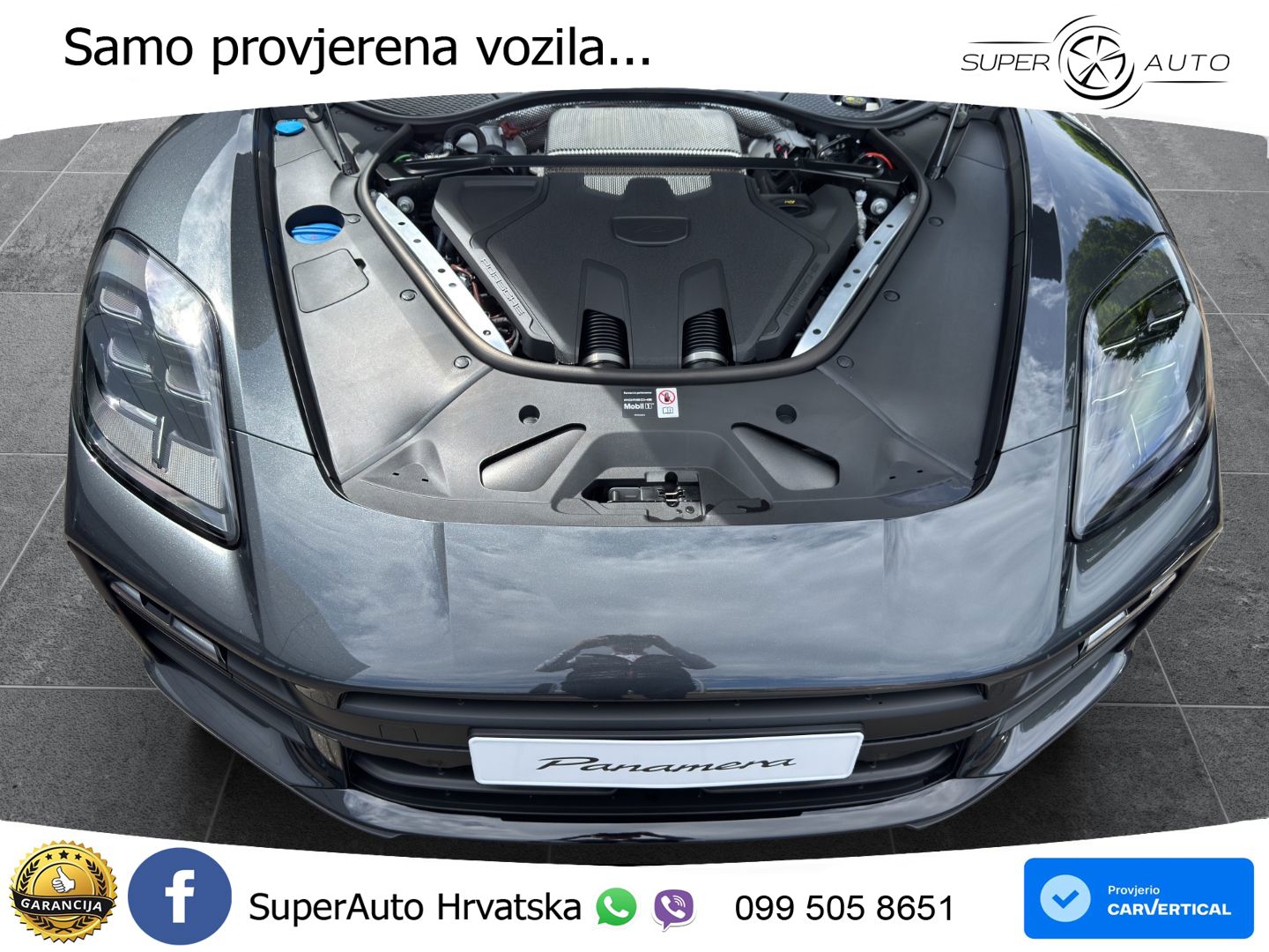Porsche Panamera GTS 4.0 V8 (500 KS) PDK ZRAČNI+ACC+GR SJED+KAM+PANO