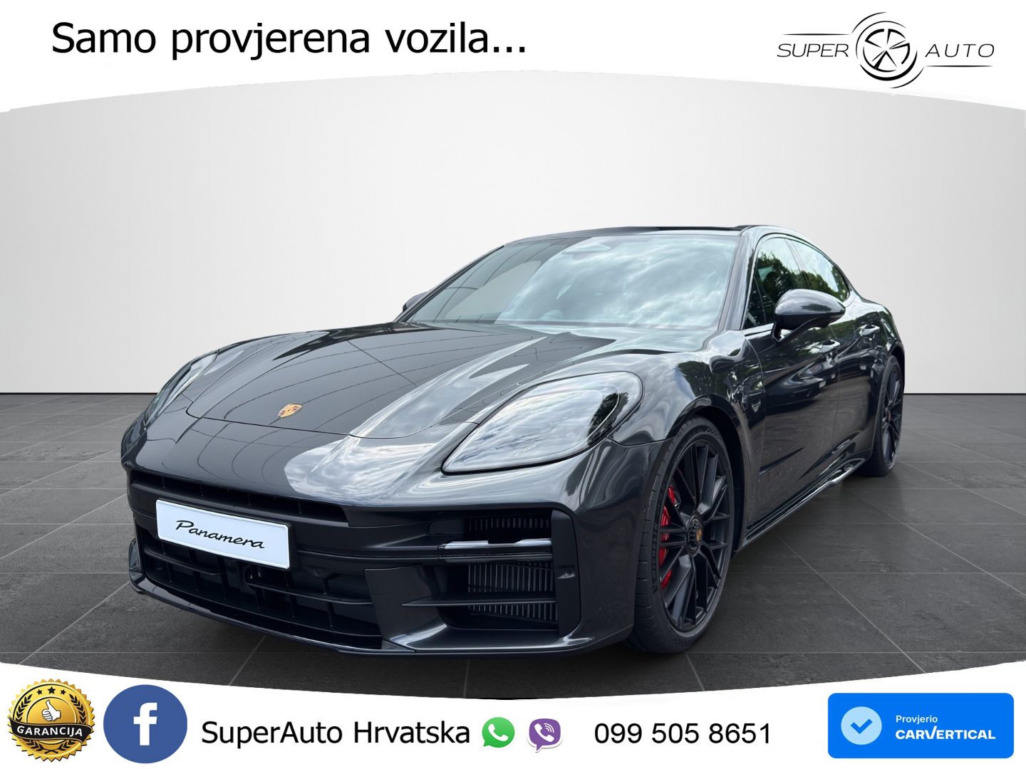 Porsche Panamera GTS 4.0 V8 (500 KS) PDK ZRAČNI+ACC+GR SJED+KAM+PANO