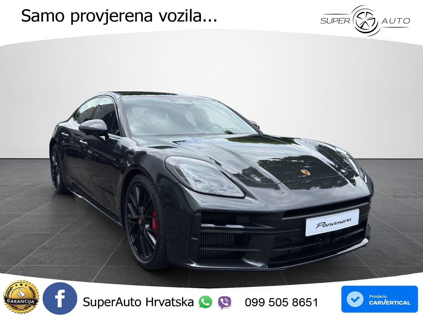 Porsche Panamera GTS 4.0 V8 (500 KS) PDK ZRAČNI+ACC+GR SJED+KAM+PANO