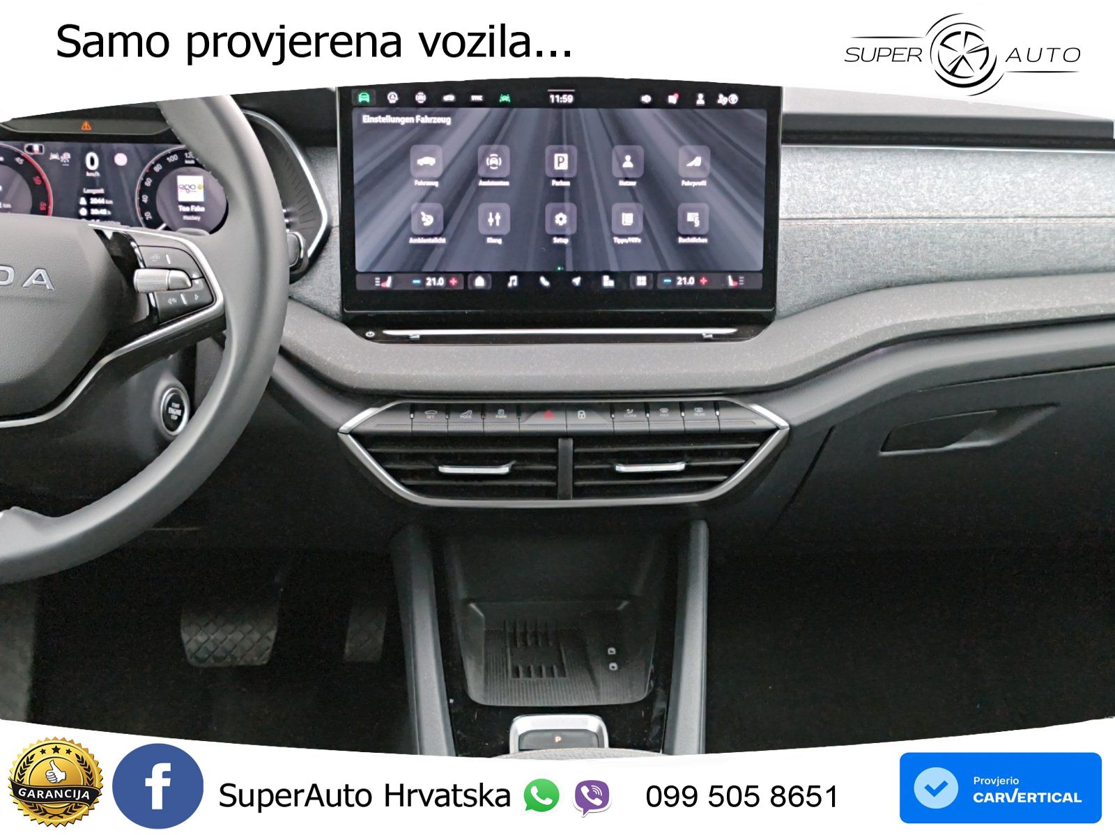 Škoda Octavia Combi 2.0 TDI (150 KS) DSG LED+GR SJED+ACC