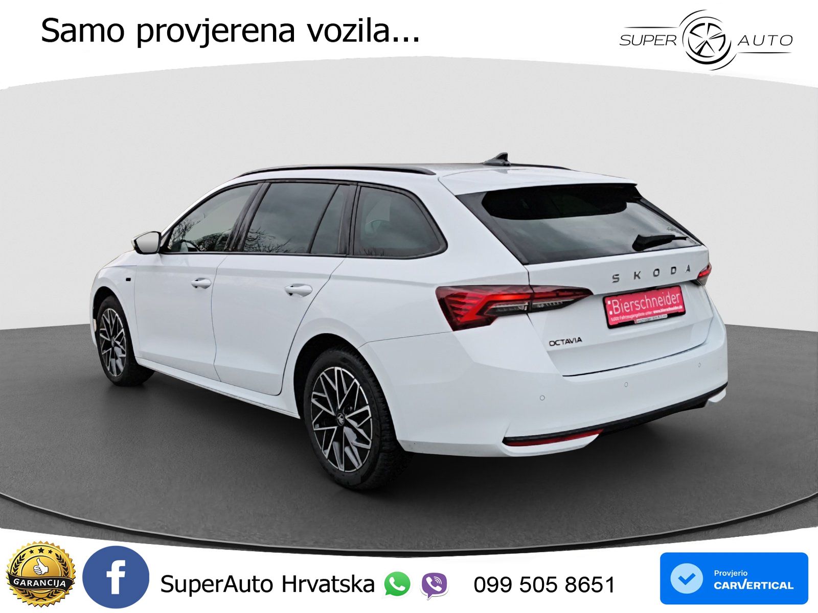 Škoda Octavia Combi 2.0 TDI (150 KS) DSG LED+GR SJED+ACC