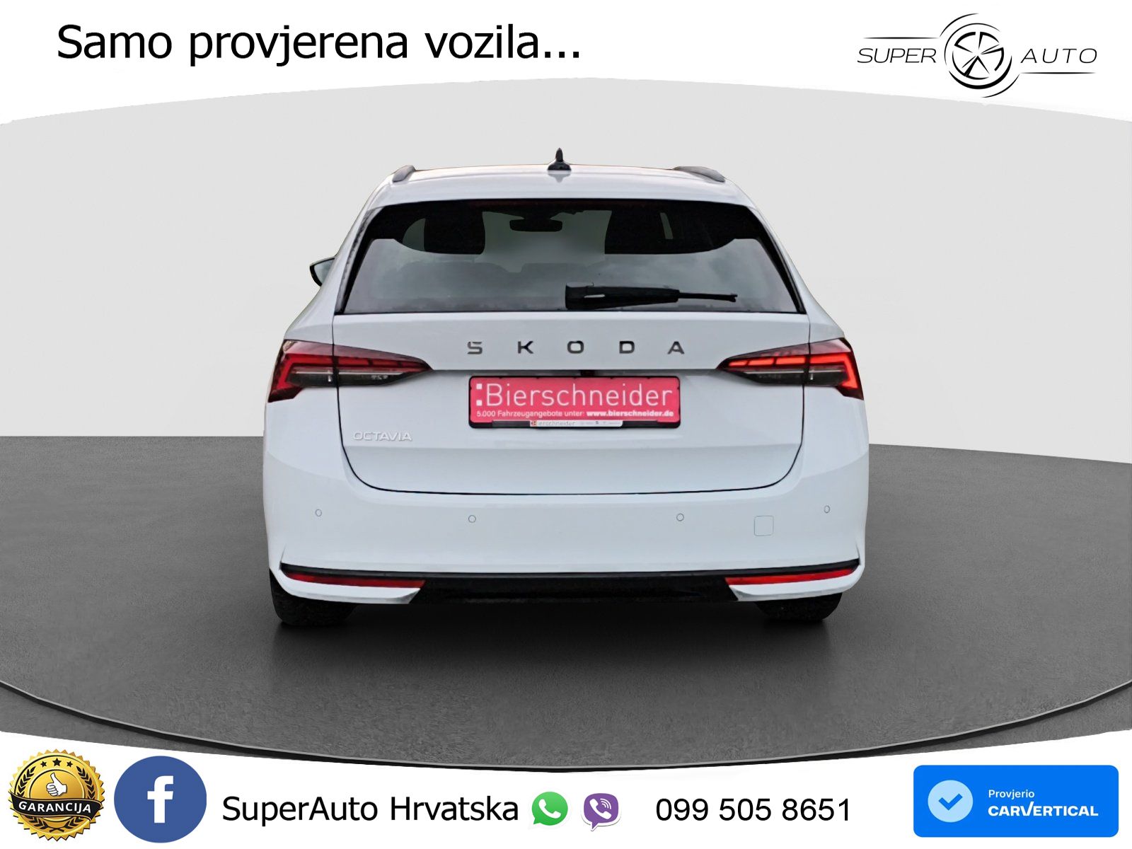 Škoda Octavia Combi 2.0 TDI (150 KS) DSG LED+GR SJED+ACC