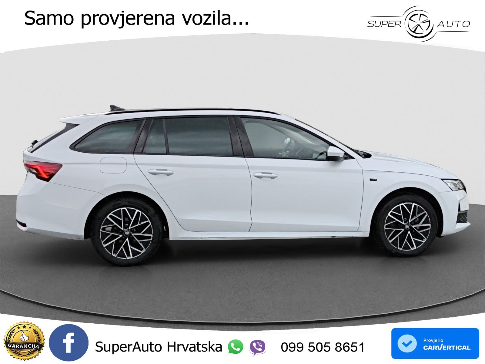 Škoda Octavia Combi 2.0 TDI (150 KS) DSG LED+GR SJED+ACC