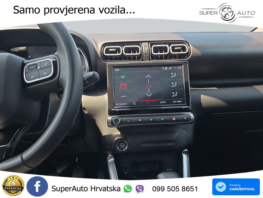 Citroen C3 Aircross 1.2 PureTech (110 KS) PLUS