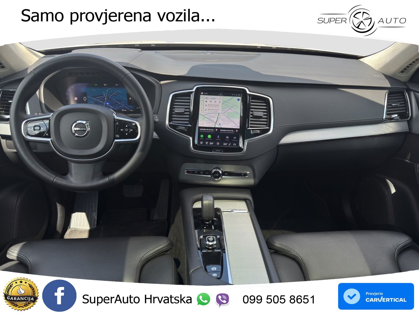 Volvo XC90 2.0 B5 Diesel AWD Automatic ACC+HEAD+4xGR SJED+360+PANO