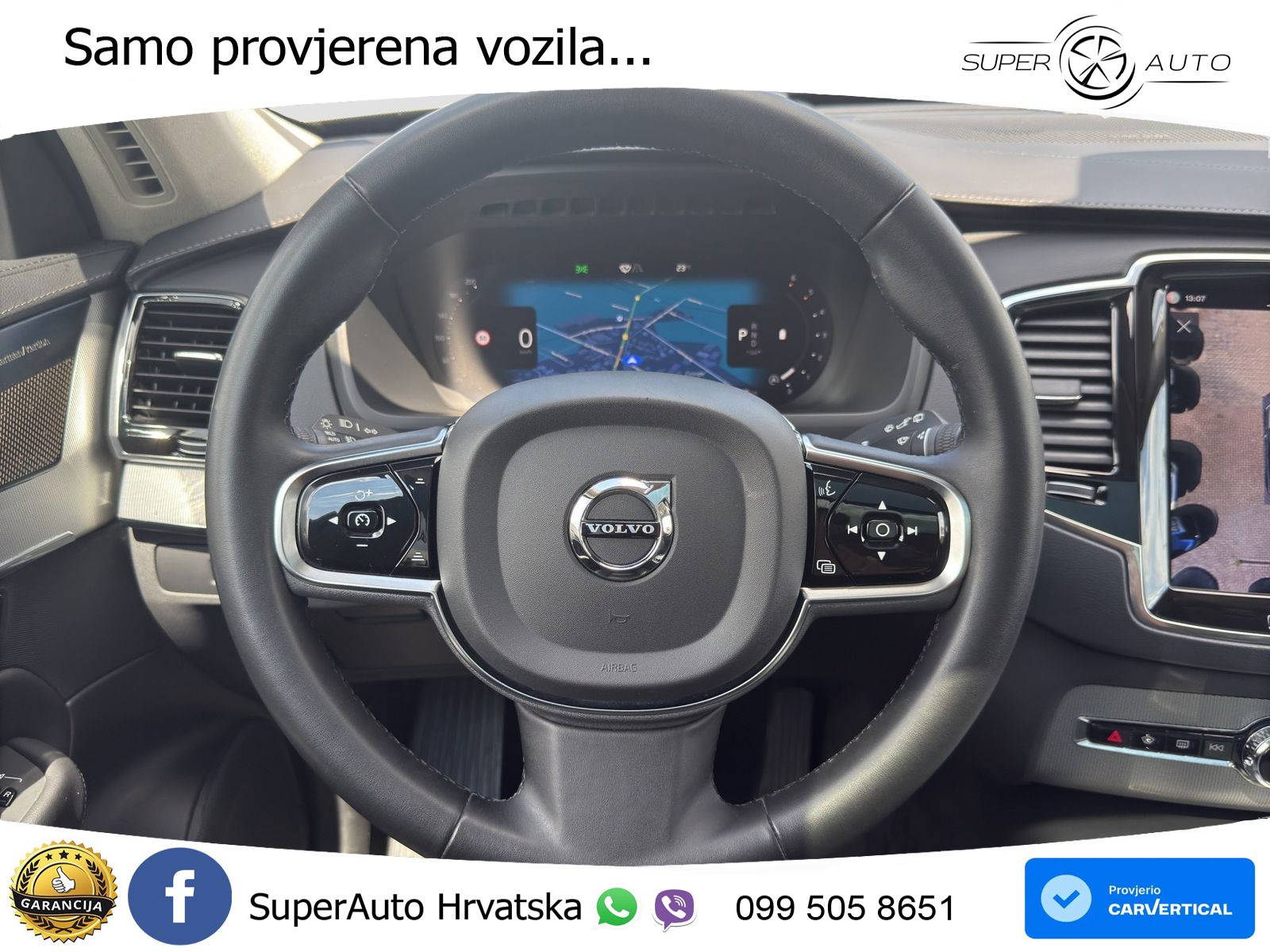 Volvo XC90 2.0 B5 Diesel AWD Automatic ACC+HEAD+4xGR SJED+360+PANO