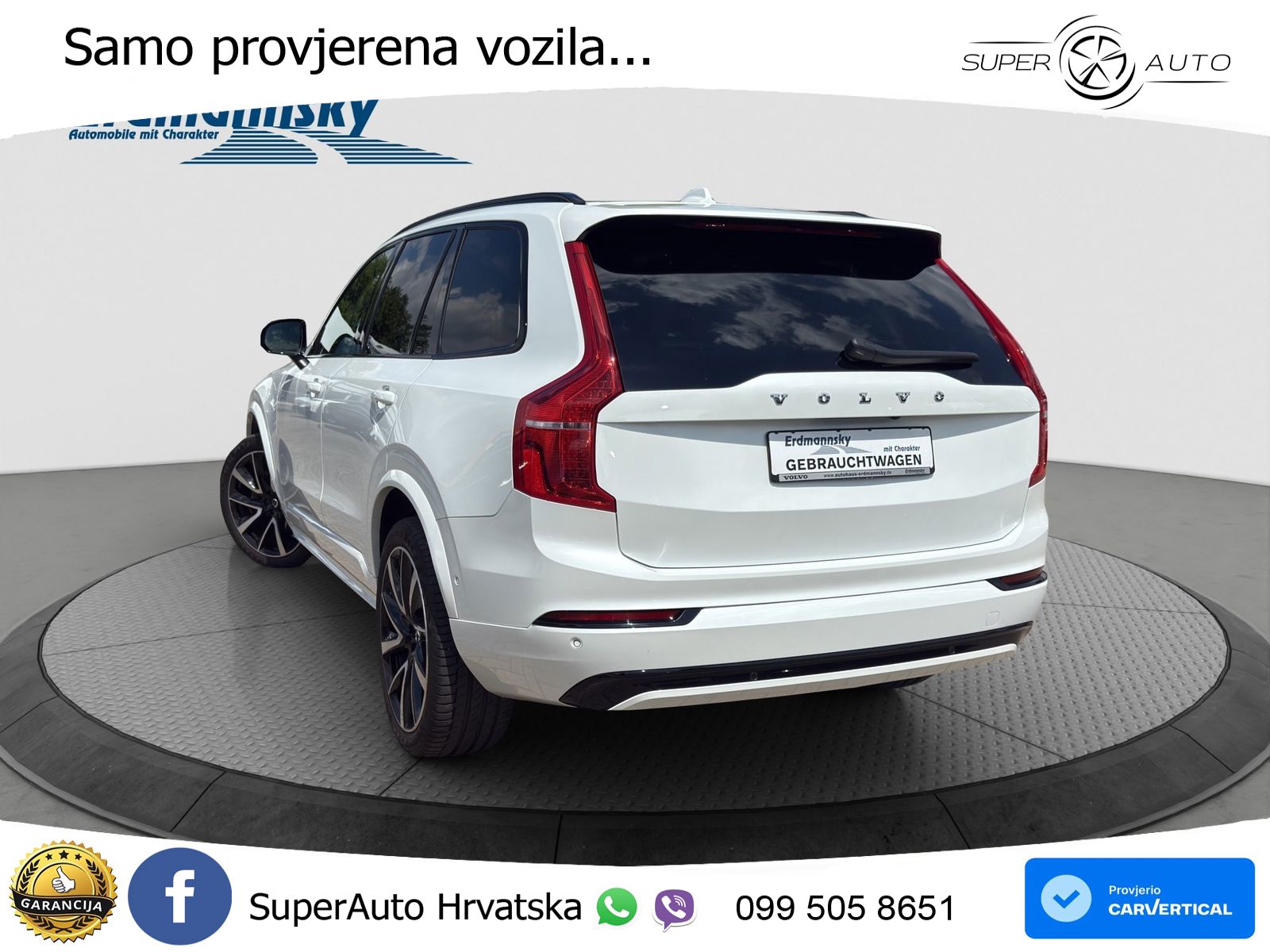 Volvo XC90 2.0 B5 Diesel AWD Automatic ACC+HEAD+4xGR SJED+360+PANO