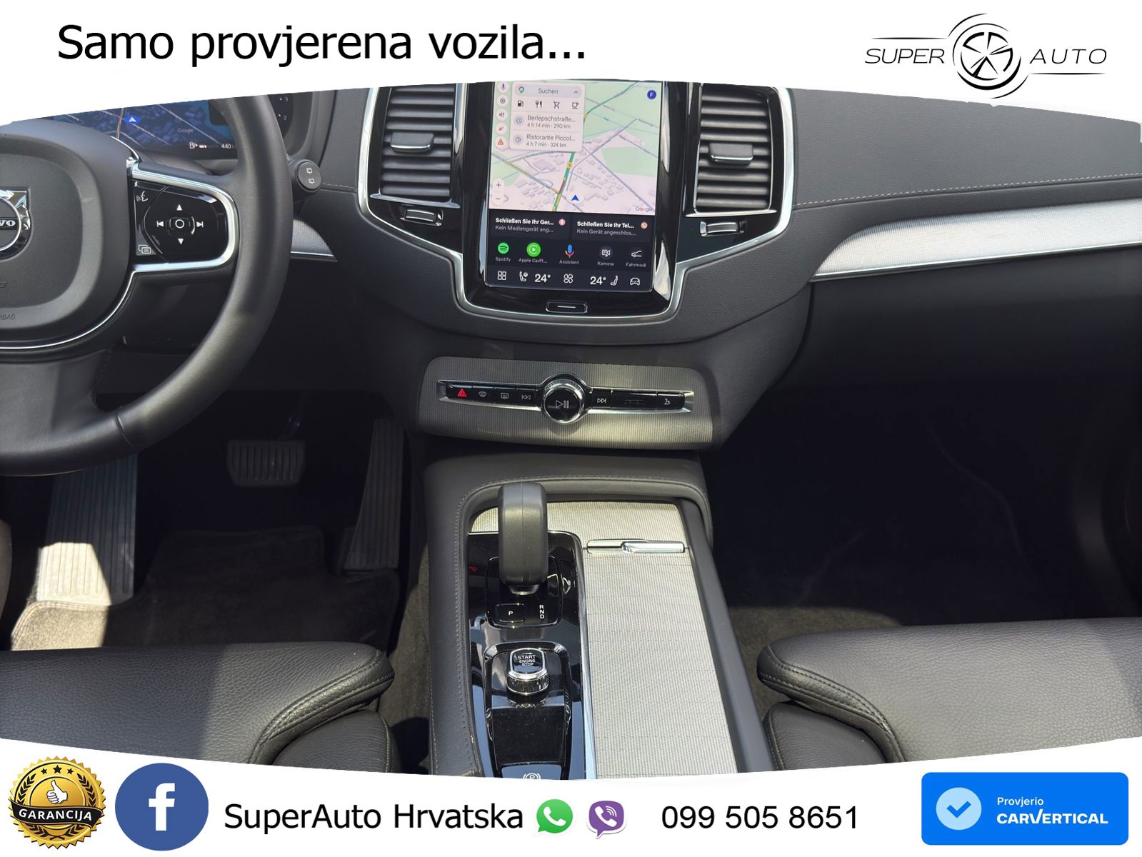 Volvo XC90 2.0 B5 Diesel AWD Automatic ACC+HEAD+4xGR SJED+360+PANO