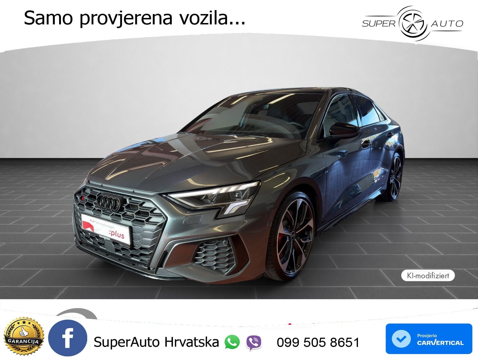 Audi S3 Limuzina 2.0 TFSI (310 KS) quattro S tronic