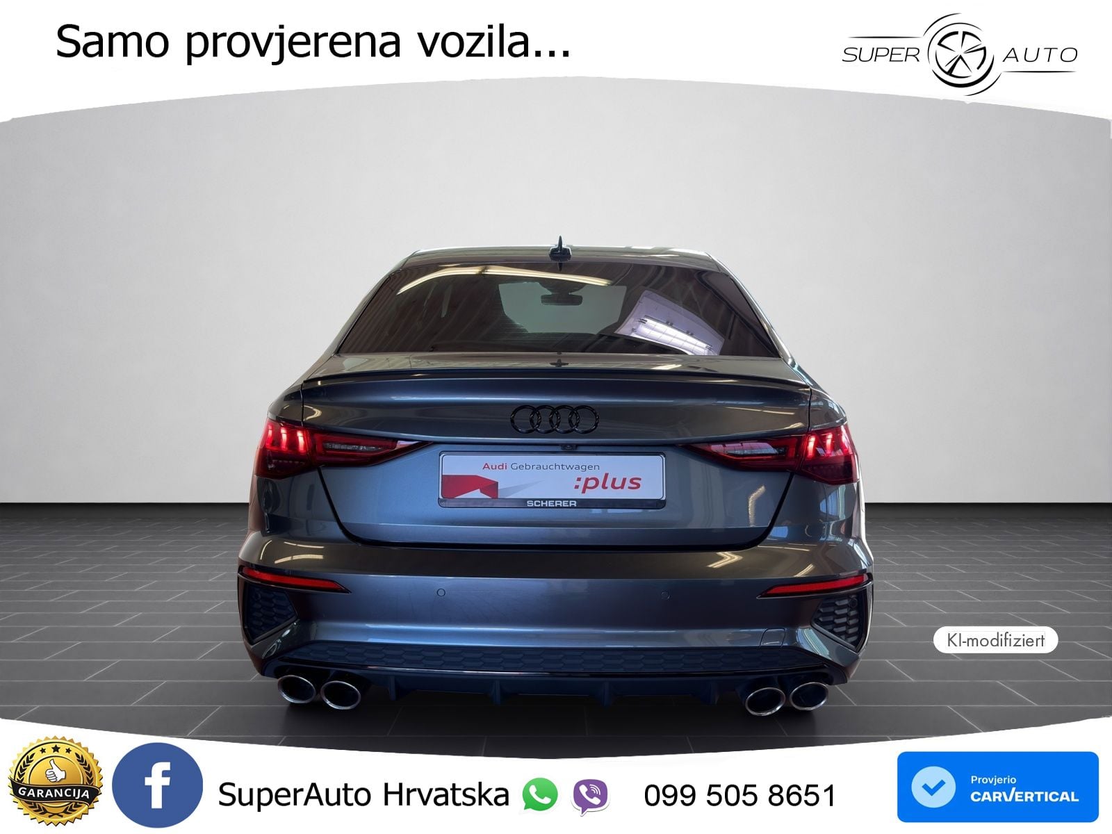 Audi S3 Limuzina 2.0 TFSI (310 KS) quattro S tronic