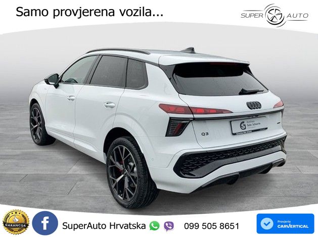 Audi Q3 2.0 TFSI (265 KS) quattro S tronic S line LED+GR SJED+ACC