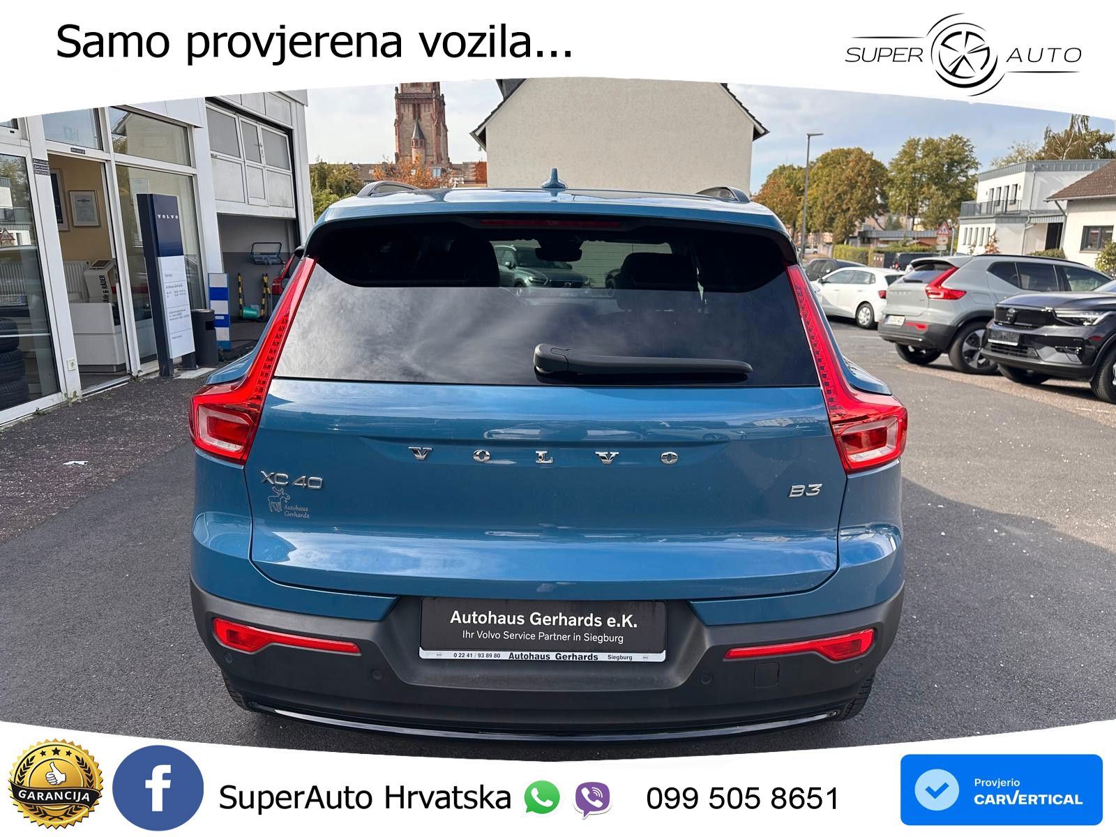 Volvo XC40 2.0 B3 163 KS Automatic LED+GR SJED+ACC