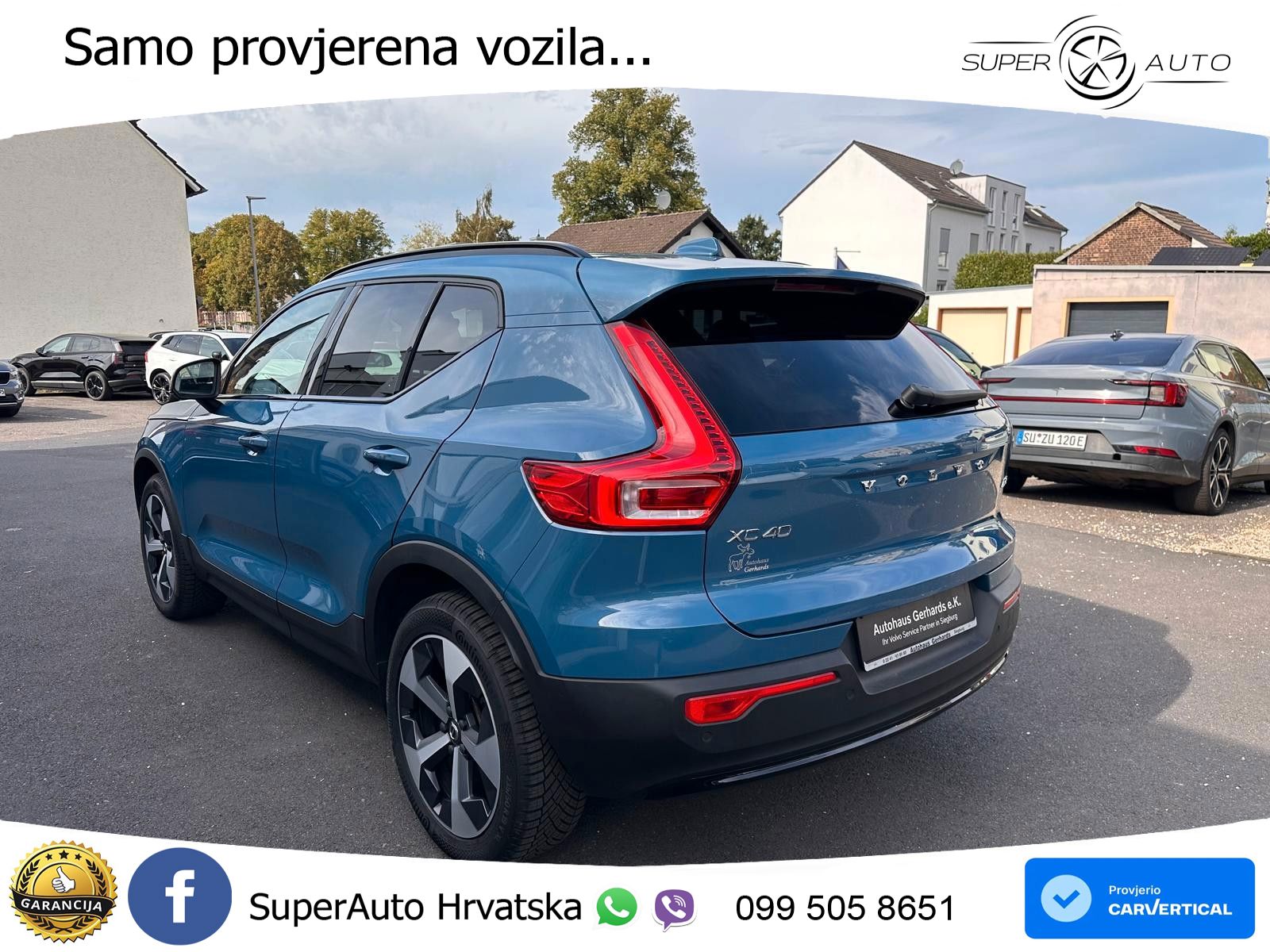Volvo XC40 2.0 B3 163 KS Automatic LED+GR SJED+ACC