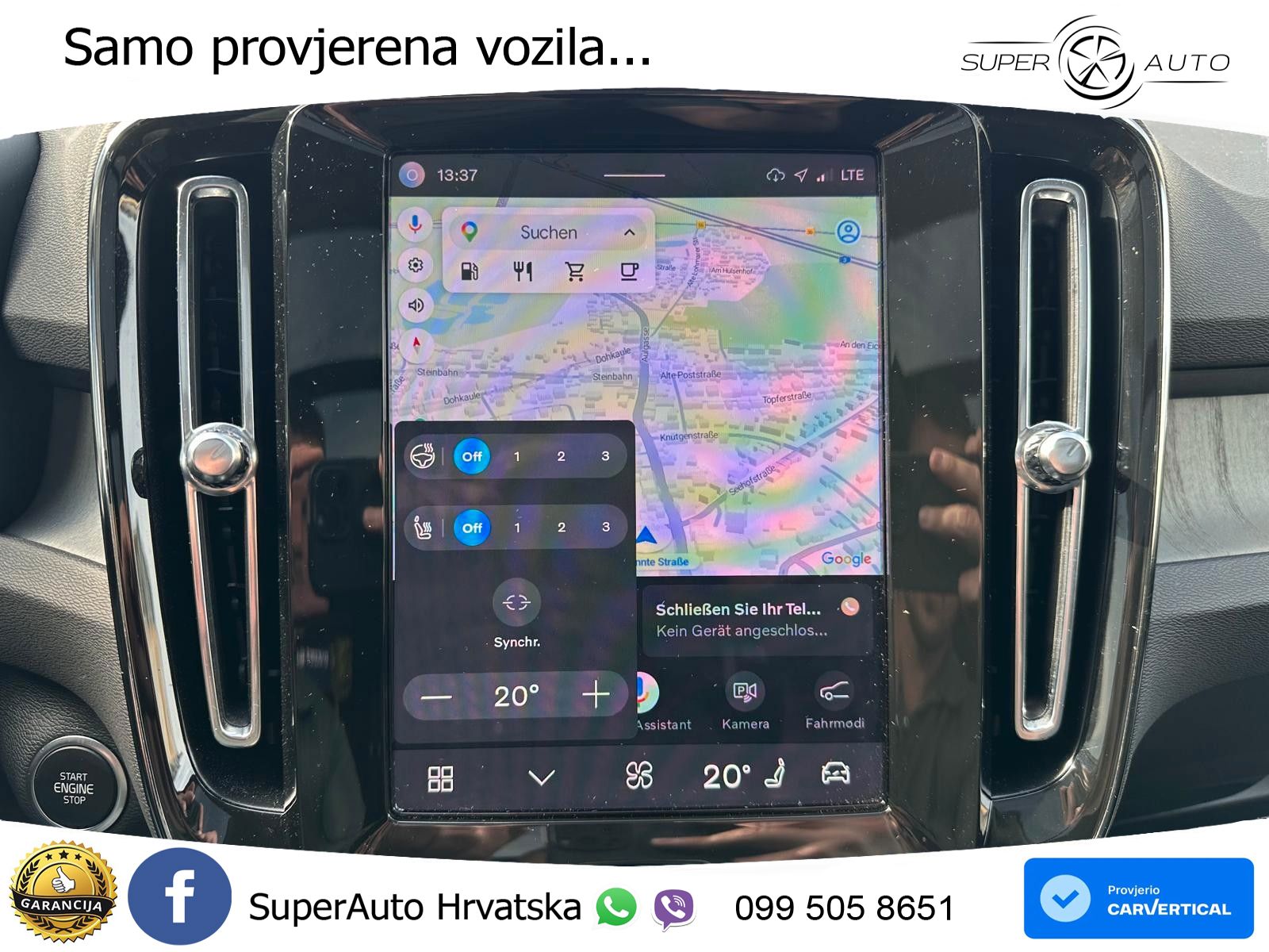Volvo XC40 2.0 B3 163 KS Automatic LED+GR SJED+ACC