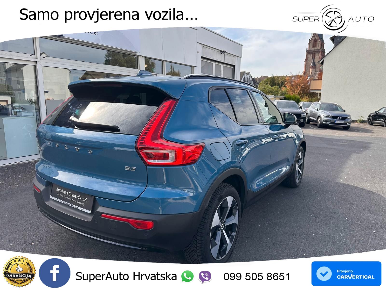Volvo XC40 2.0 B3 163 KS Automatic LED+GR SJED+ACC