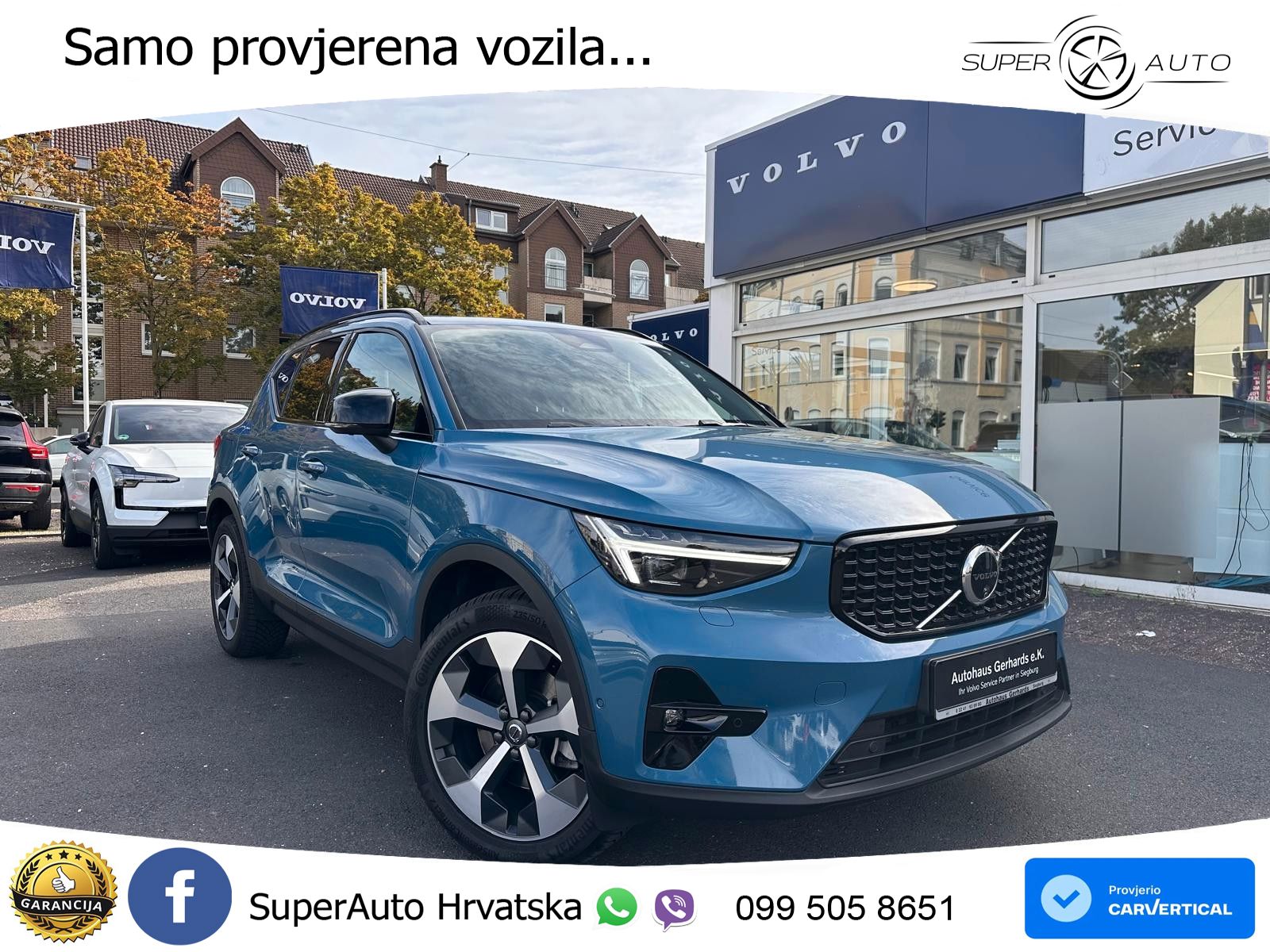 Volvo XC40 2.0 B3 163 KS Automatic LED+GR SJED+ACC