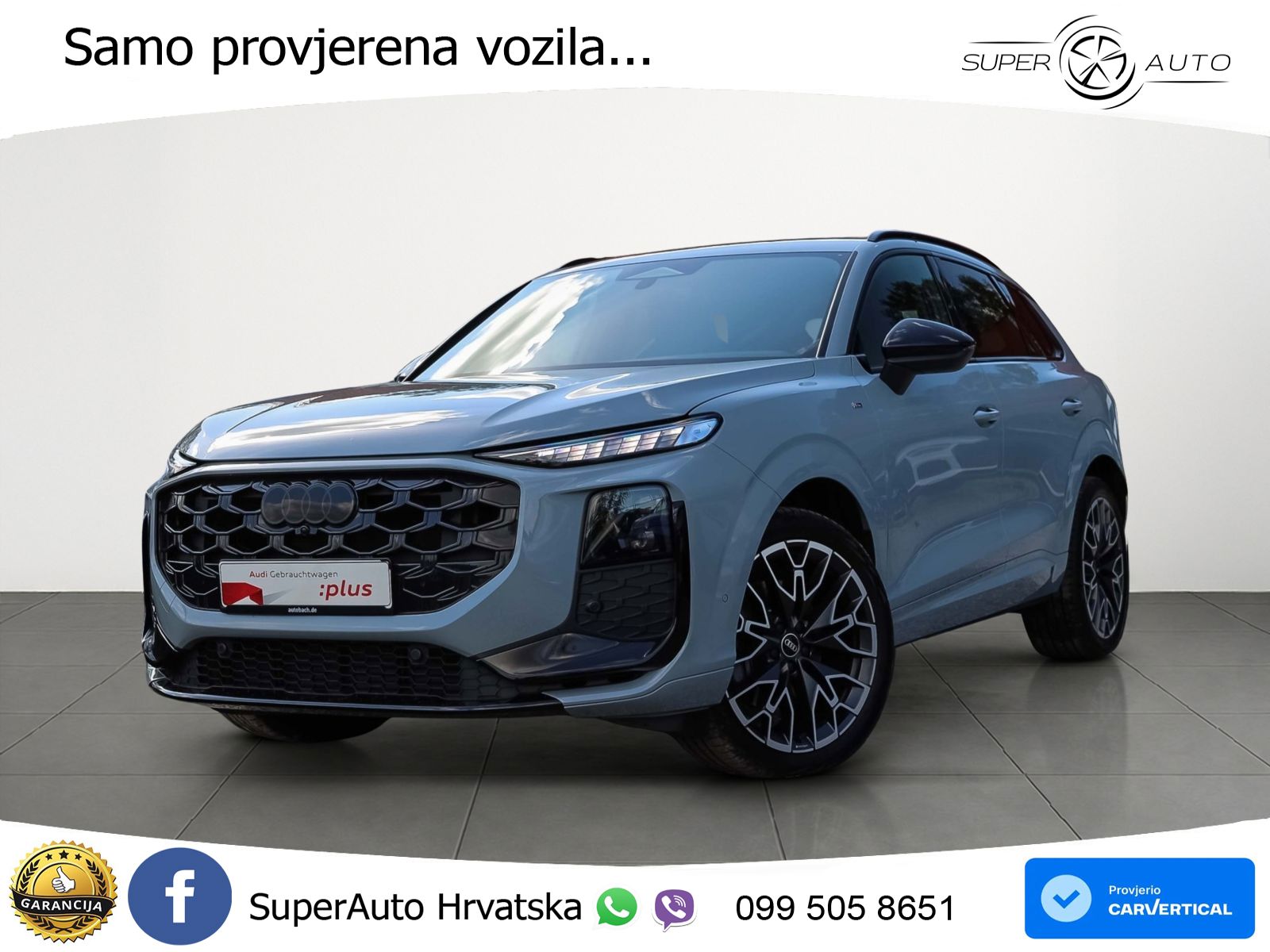 Audi Q3 2.0 TDI (150 KS) S tronic S line MATRIX+GR SJED+KAM