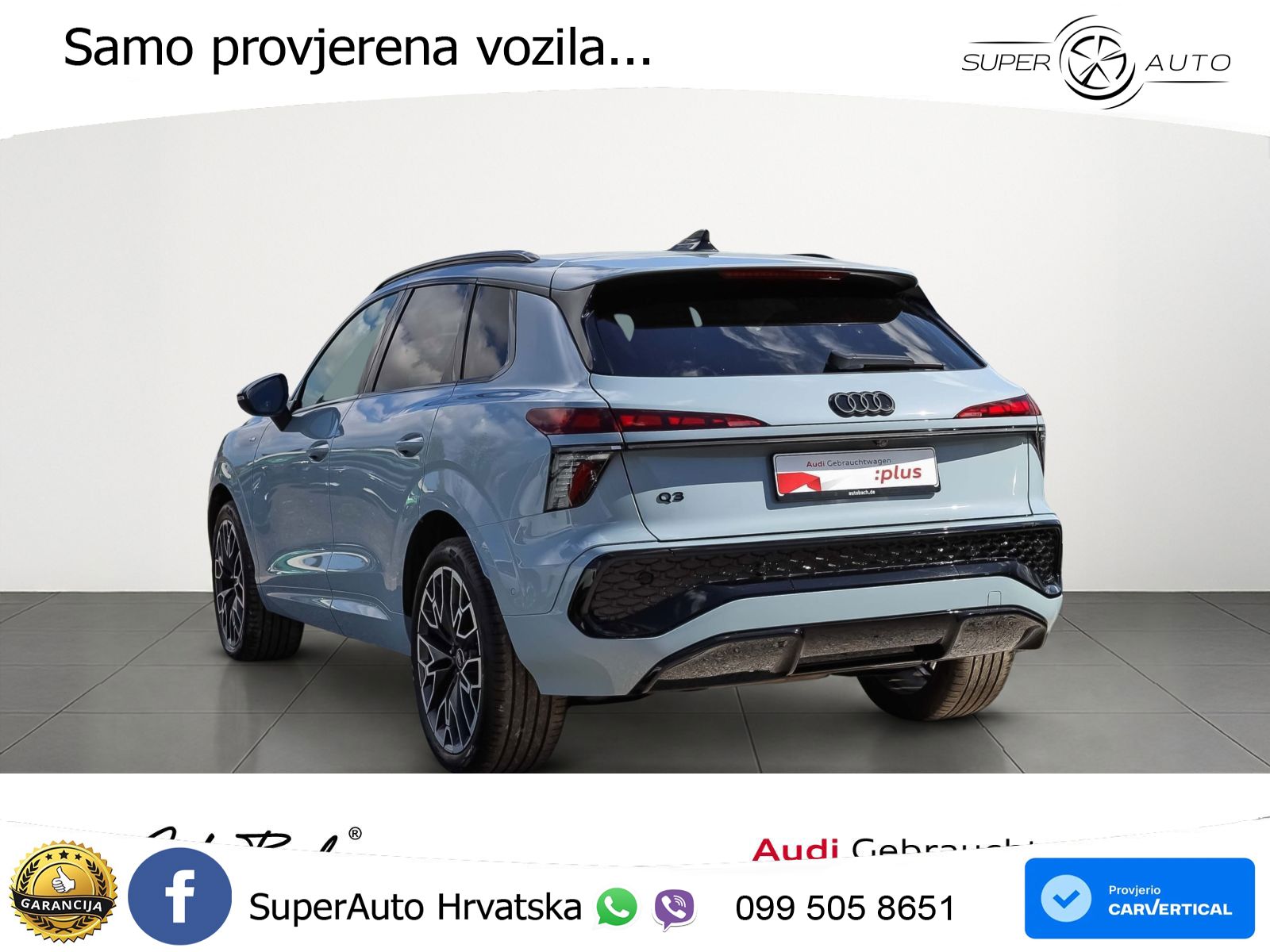 Audi Q3 2.0 TDI (150 KS) S tronic S line MATRIX+GR SJED+KAM