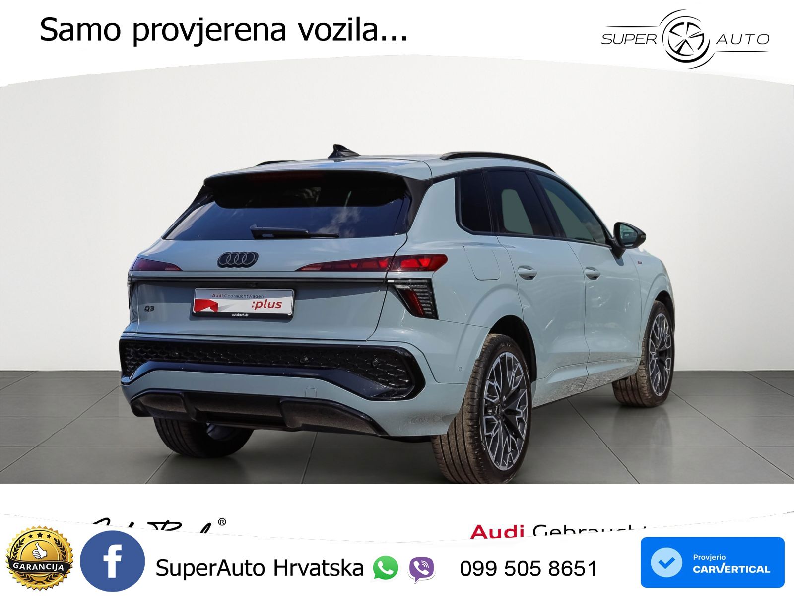 Audi Q3 2.0 TDI (150 KS) S tronic S line MATRIX+GR SJED+KAM