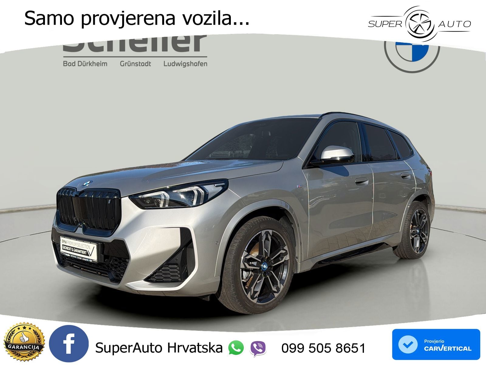 BMW iX1 68 kWh (313 KS) xDrive30 M Sport LED+GR SJED+ACC