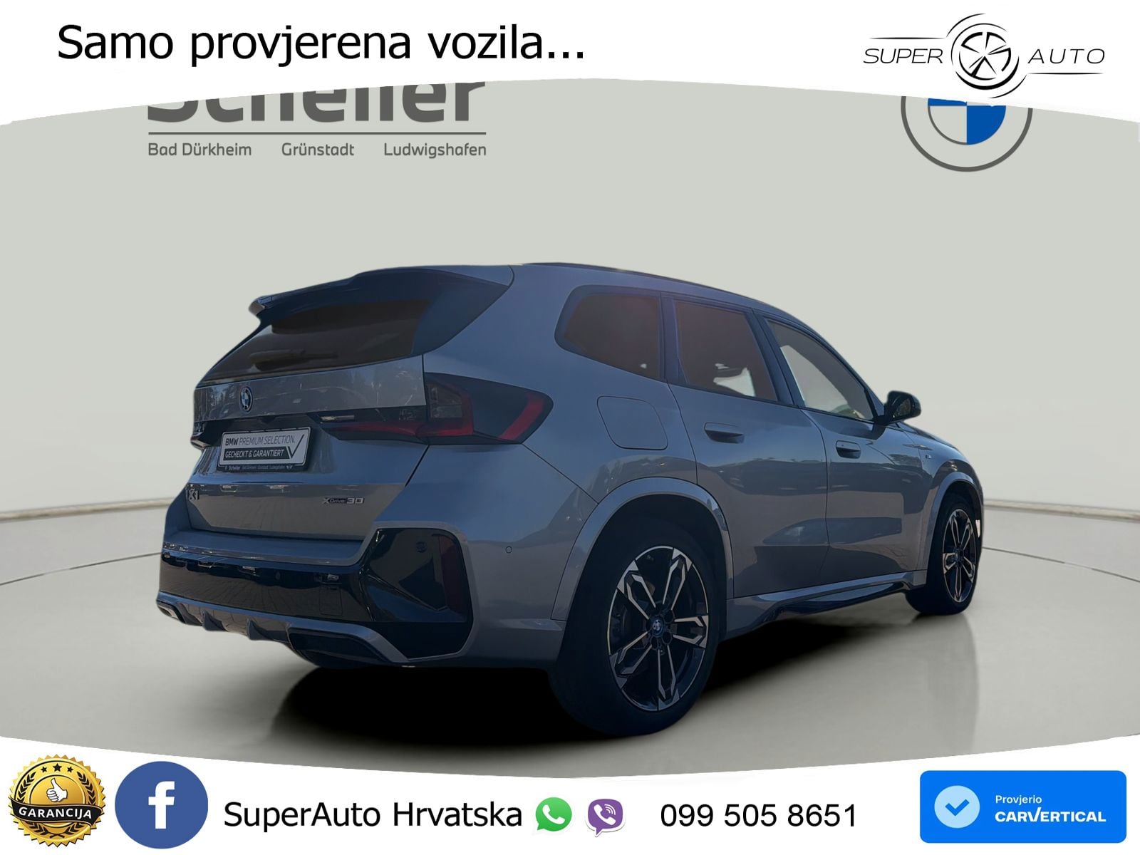 BMW iX1 68 kWh (313 KS) xDrive30 M Sport LED+GR SJED+ACC
