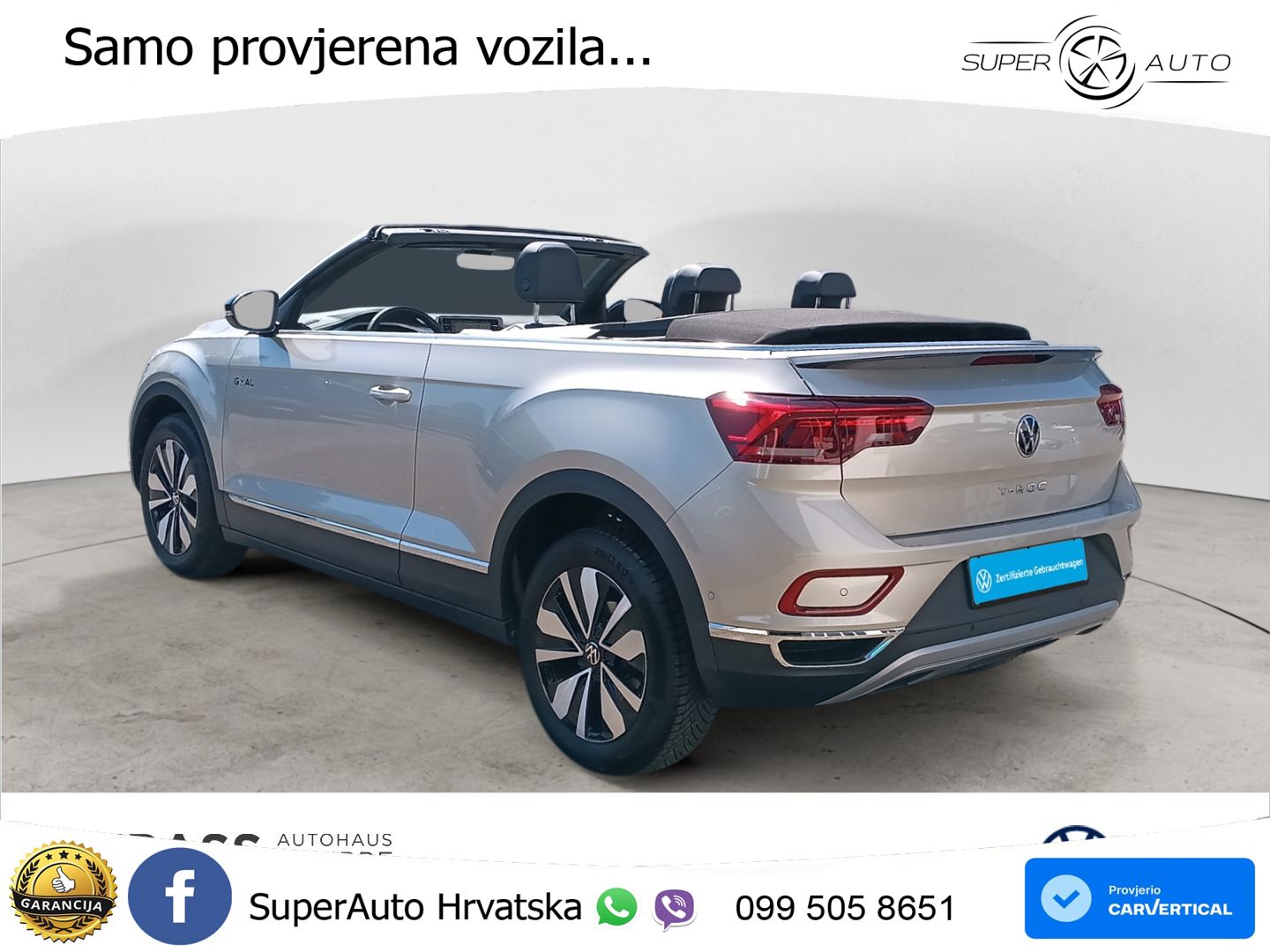 Volkswagen T-Roc 1.5 TSI (150 KS) LED+GR SJED+ACC