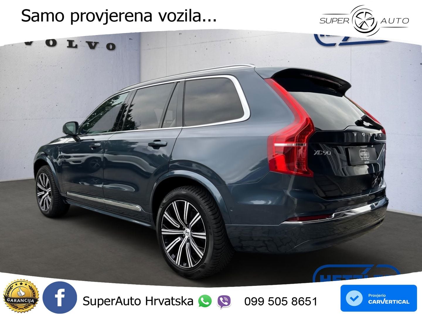 Volvo XC90 2.0 T8 AWD Automatic LED+GR SJED+ACC
