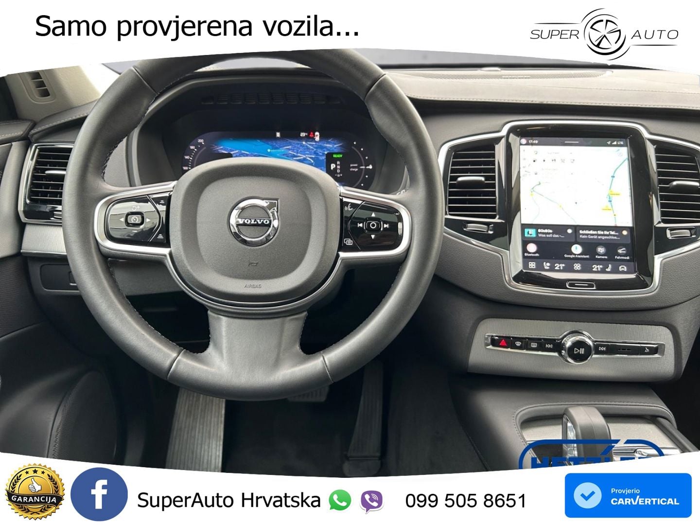 Volvo XC90 2.0 T8 AWD Automatic LED+GR SJED+ACC