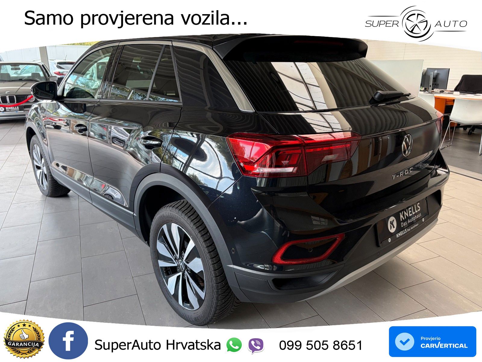 Volkswagen T-Roc 1.5 TSI (150 KS) DSG LED+GR SJED+ACC