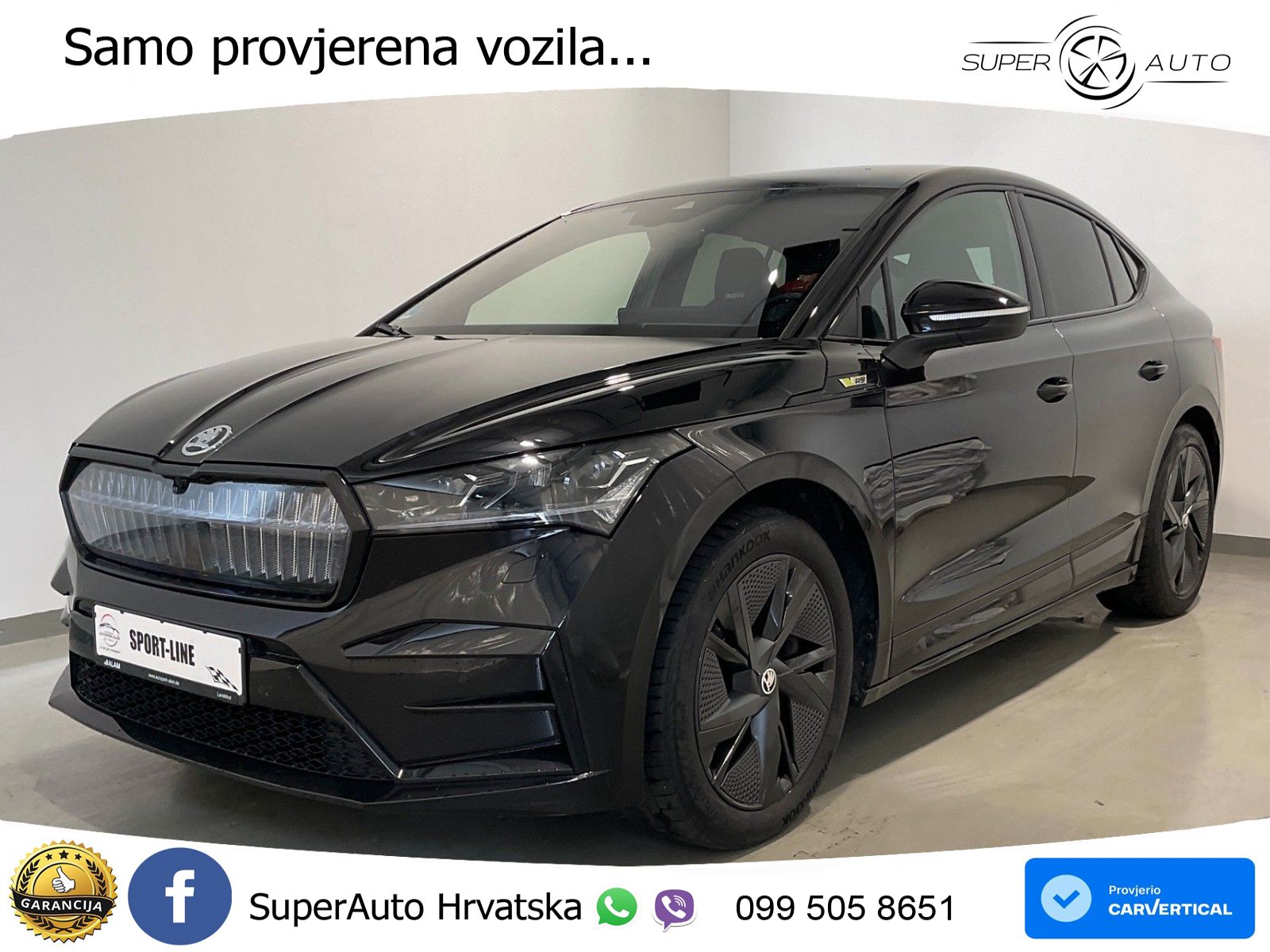 Škoda Enyaq Coupe iV RS 82 kWh (299 KS) AWD Suite LED+GR SJED+ACC