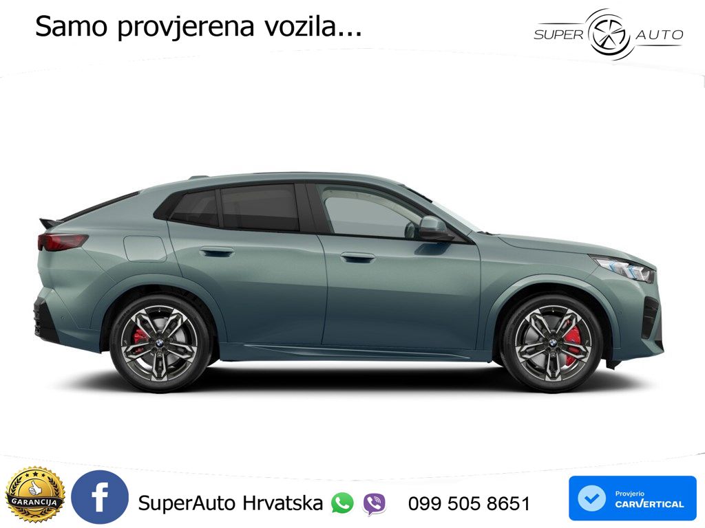 BMW iX2 66.5 kWh (204 KS) eDrive20 M Sport LED+GR SJED+ACC