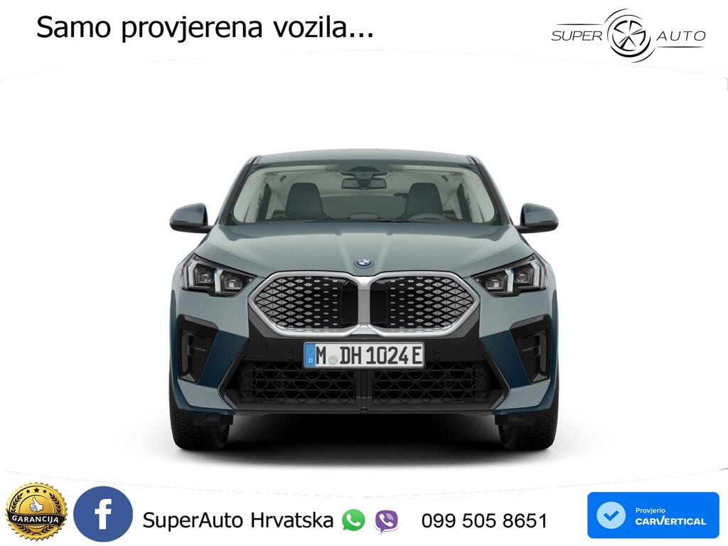 BMW iX2 66.5 kWh (204 KS) eDrive20 M Sport LED+GR SJED+ACC