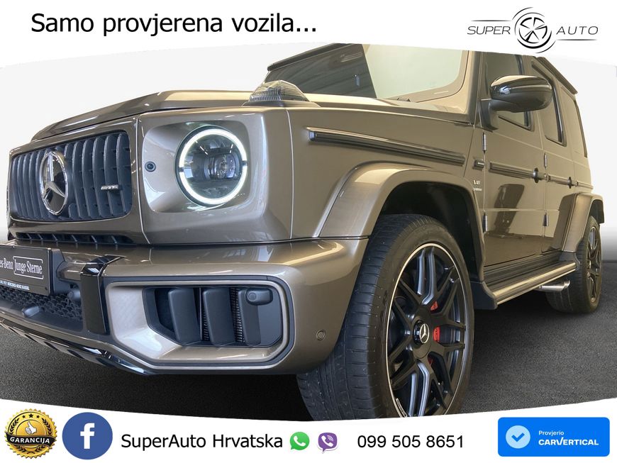 Mercedes AMG G 63 Long V8 (585 KS) 4MATIC 9G-TRONIC AMG SPEEDSHIFT TCT LED+GR SJED+ACC