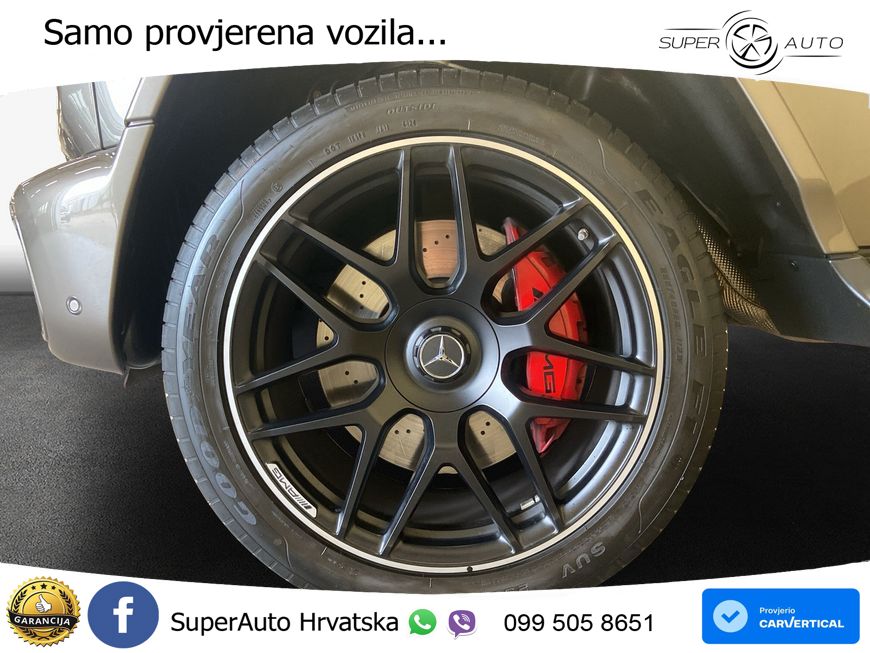 Mercedes AMG G 63 Long V8 (585 KS) 4MATIC 9G-TRONIC AMG SPEEDSHIFT TCT LED+GR SJED+ACC
