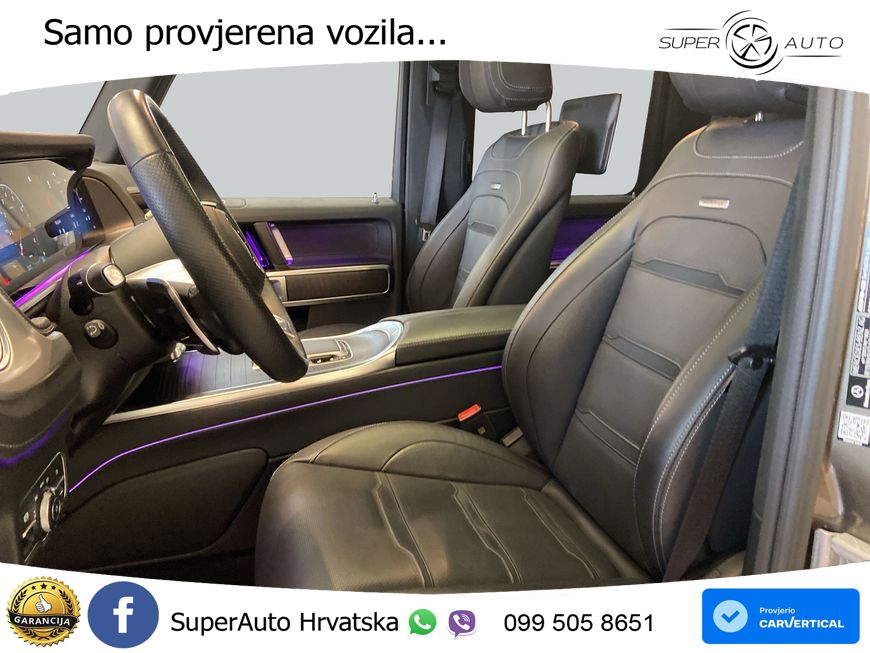 Mercedes AMG G 63 Long V8 (585 KS) 4MATIC 9G-TRONIC AMG SPEEDSHIFT TCT LED+GR SJED+ACC