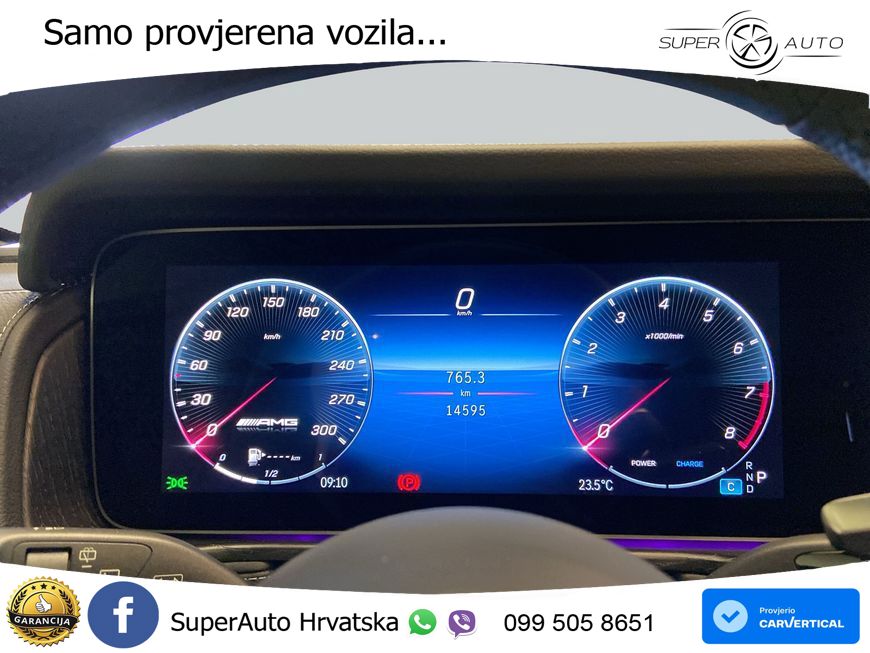 Mercedes AMG G 63 Long V8 (585 KS) 4MATIC 9G-TRONIC AMG SPEEDSHIFT TCT LED+GR SJED+ACC