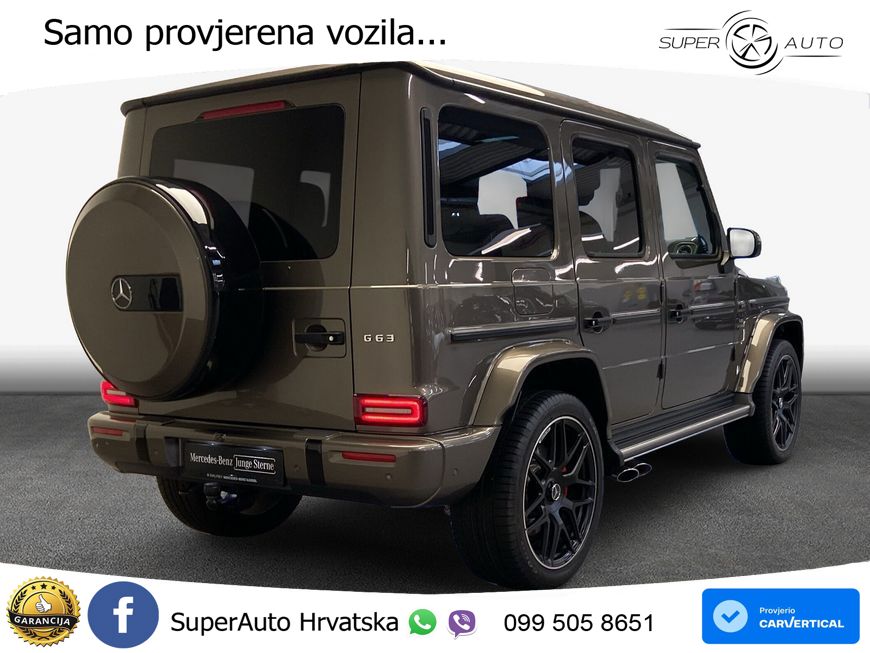 Mercedes AMG G 63 Long V8 (585 KS) 4MATIC 9G-TRONIC AMG SPEEDSHIFT TCT LED+GR SJED+ACC