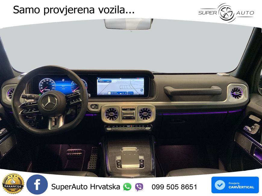 Mercedes AMG G 63 Long V8 (585 KS) 4MATIC 9G-TRONIC AMG SPEEDSHIFT TCT LED+GR SJED+ACC