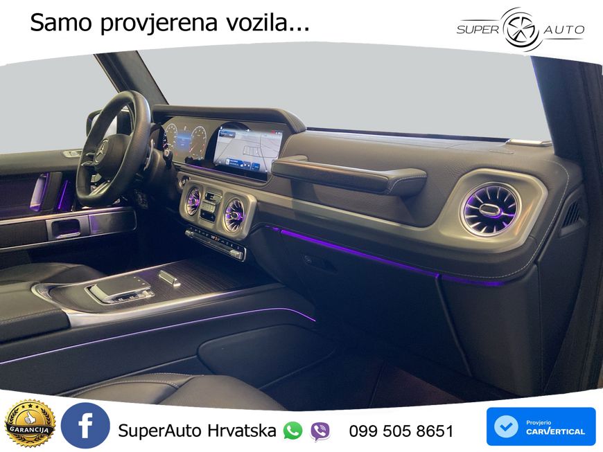 Mercedes AMG G 63 Long V8 (585 KS) 4MATIC 9G-TRONIC AMG SPEEDSHIFT TCT LED+GR SJED+ACC