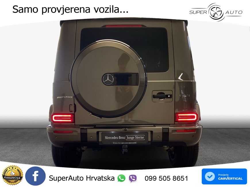 Mercedes AMG G 63 Long V8 (585 KS) 4MATIC 9G-TRONIC AMG SPEEDSHIFT TCT LED+GR SJED+ACC