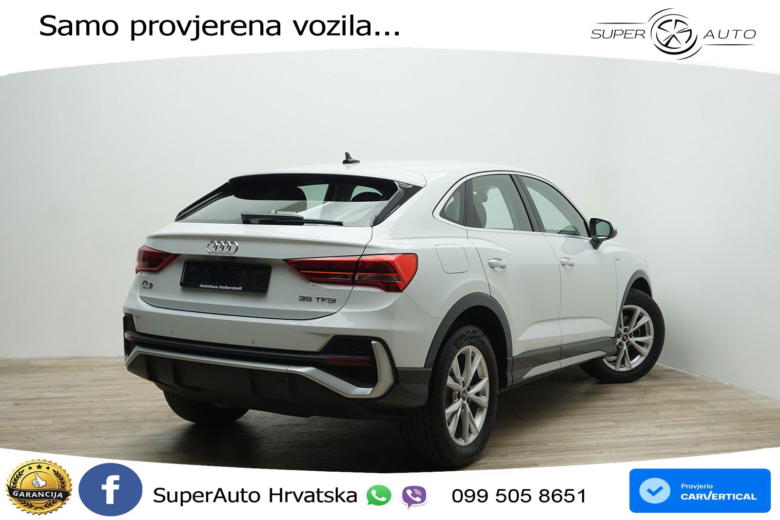 Audi Q3 II Sportback 35 TFSI (150 KS) S tronic S line