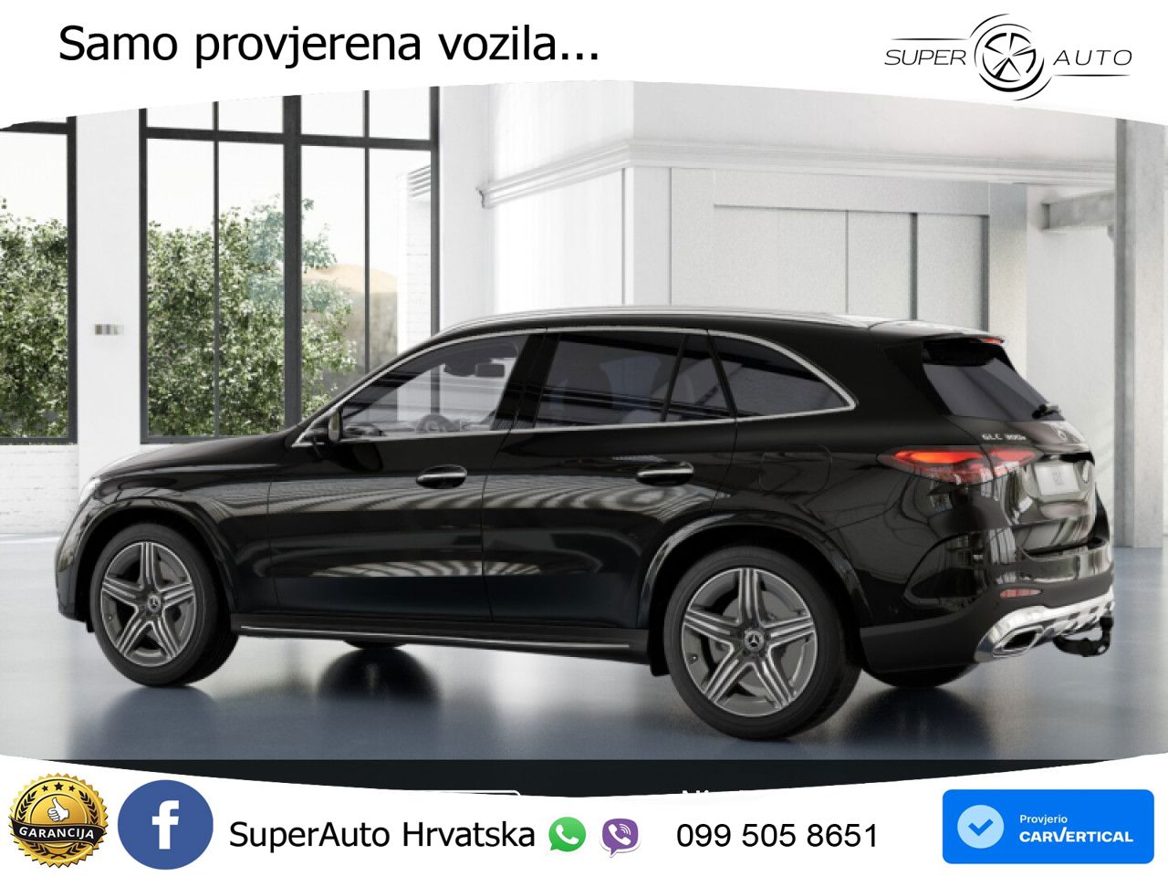 Mercedes GLC 300e (313 KS) 4MATIC 9G-TRONIC AMG ZRAČNI+ACC+GR SJED+KAM+PANO
