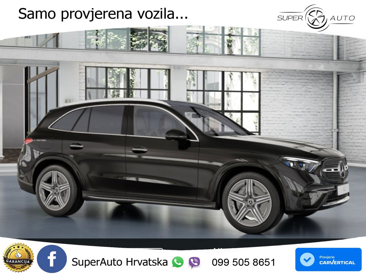 Mercedes GLC 300e (313 KS) 4MATIC 9G-TRONIC AMG ZRAČNI+ACC+GR SJED+KAM+PANO