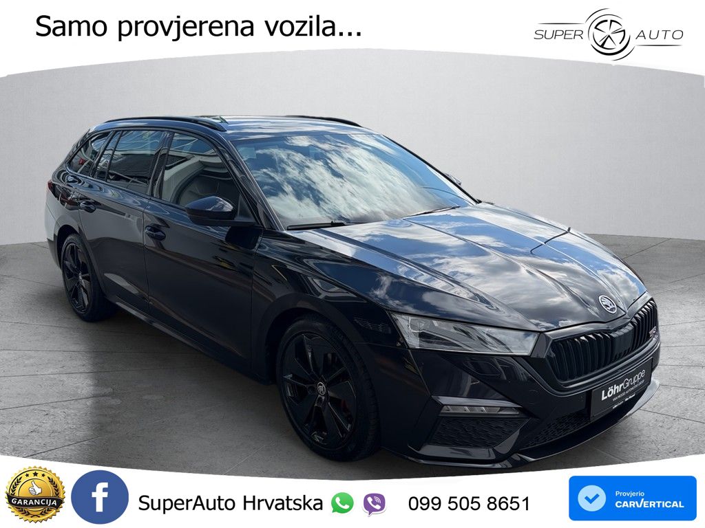 Škoda Octavia Combi RS 2.0 TDI (200 KS) DSG LED+GR SJED+ACC